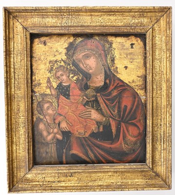 Lot 242 - A Russian icon, 18th Century or earlier,...