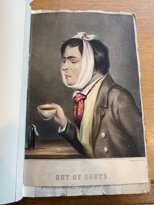 Lot 262 - A late Georgian Scrap Album, containing...