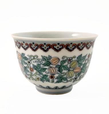 Lot 132 - Doucai tea bowl