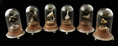 Lot 168 - Set of six hallmarked late 20th century...