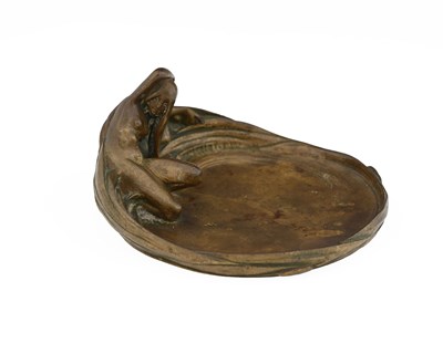 Lot 199 - Auguste Rubin, an Art Nouveau bronze figural...