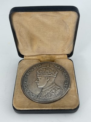 Lot 360 - A commemorative 1937 Intended Coronation Medal,...