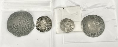 Lot 361 - Elizabeth 1, hammered silver coinage dated...