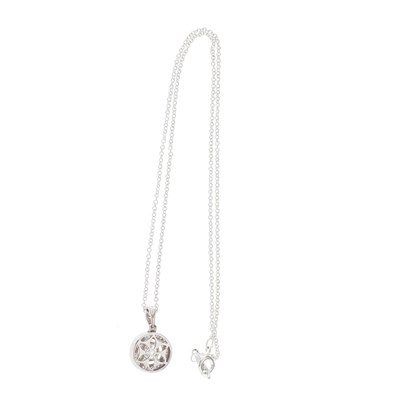 Lot 115 - An 18ct gold brilliant-cut diamond...