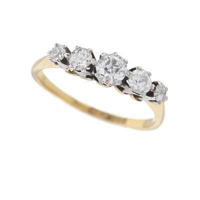 Lot 122 - An early to mid 20th century 18ct gold and...