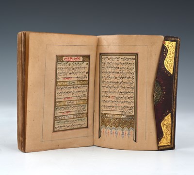 Lot 259 - Quran, Ottoman provincial, dated 1279AH