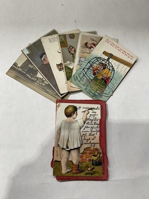 Lot 177 - A collection of German postcards including a...