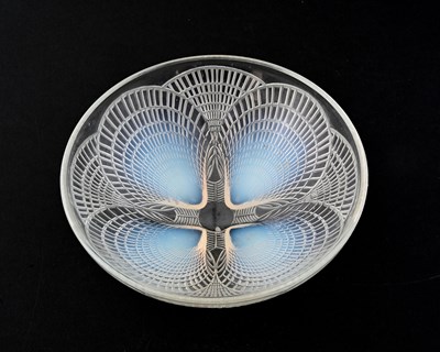 Lot 493 - Rene Lalique, a Coquilles opalescent glass...