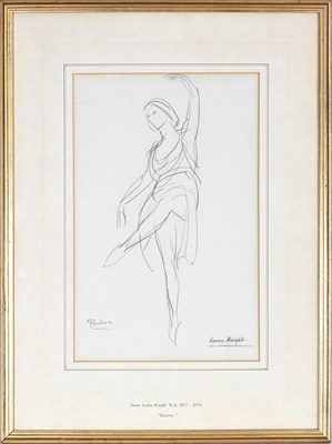 Lot 304 - Dame Laura Knight R.A. (British, 1877-1970),...