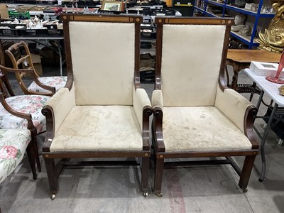 Lot 389 - A pair of good sized early 19th century...