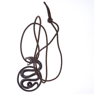 Lot 128 - Boucheron, a silver Trouble Snake openwork...