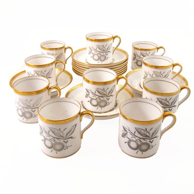 Lot 4 - A Spode coffee service, 1810, including coffee...