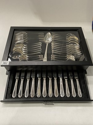 Lot 162 - A Viners cutlery canteen, six settings, w-48,...