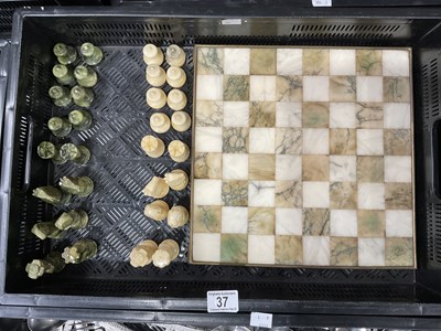 Lot 37 - A complete Italian chess set by A & A...