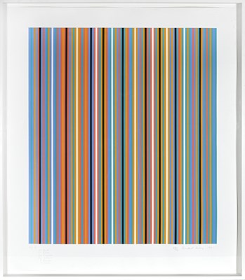 Lot 273 - Bridget Riley (British, 1931), Ra 2 (1981),...
