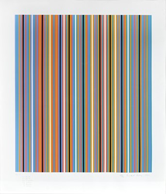 Lot 273 - Bridget Riley (British, 1931), Ra 2 (1981),...