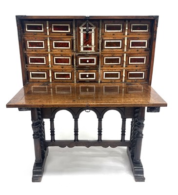 Lot 223 - A late 17th/early 18th Century Spanish walnut...