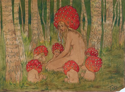 Lot 294 - After Edward Okun, Mother Toadstool and Her...