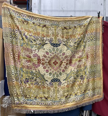 Lot 376b - A large early 20th century Chinese silk...