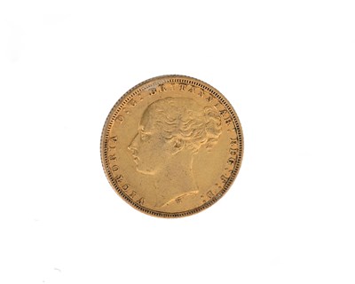 Lot 88 - Victoria, Sovereign, 1877