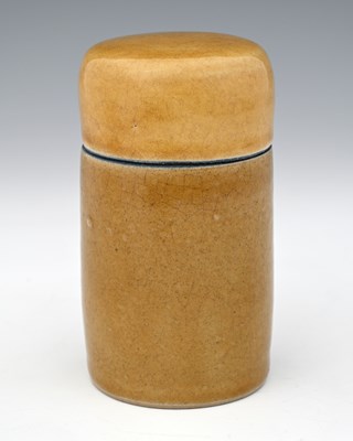 Lot 656 - Dame Lucie Rie (1902-1995), a yellow glazed...