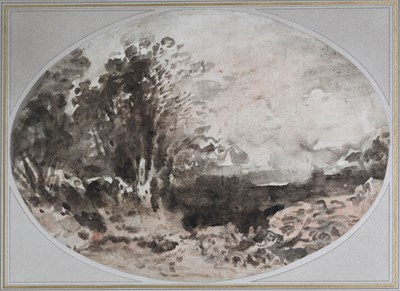 Lot 275 - John Varley (British, 1778-1842), Landscape,...