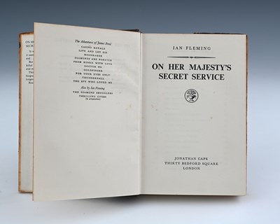 Lot 274 - Fleming, Ian, You Only Live Twice, 1964 first...