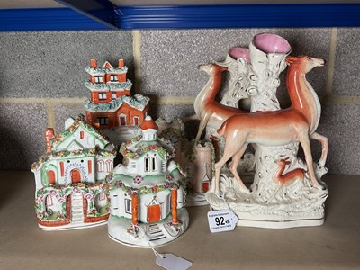 Lot 92 - Three Staffordshire cottages together with a...