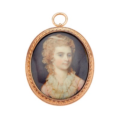 Lot 189 - A fine late 18th century portrait miniature,...