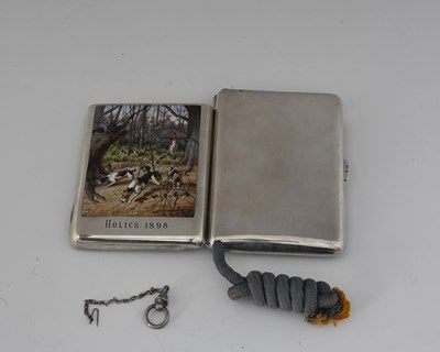 Lot 91 - An Austrian silver and enamel combination...