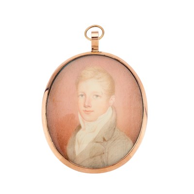 Lot 200 - A late Georgian portrait miniature, circa 1810,...