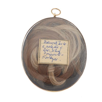 Lot 201 - A fine mid 19th century portrait miniature,...