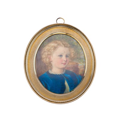 Lot 214 - Annie Dixon (1817-1901), a portrait miniature,...