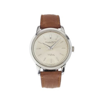 Lot 244 - IWC, a stainless steel Ingenieur wrist watch,...