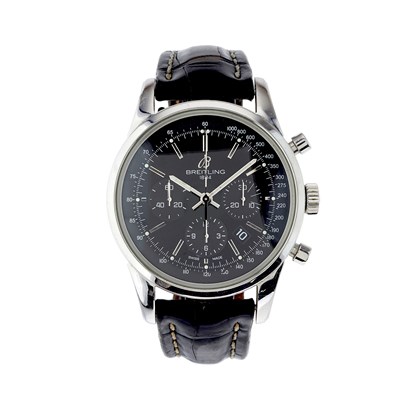 Lot 249 - Breitling, a stainless steel Transocean...