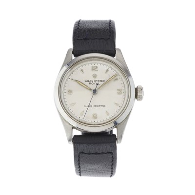 Lot 250 - Rolex, a stainless steel Oyster Royal wrist...