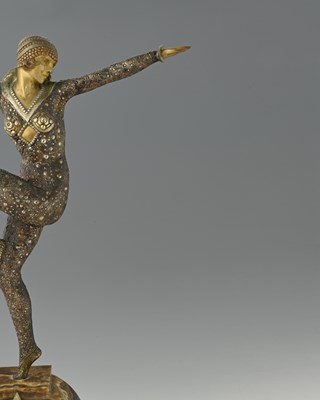 Lot 216 - Dimitri Chiparus (Romanian, 1886-1947), Dancer...