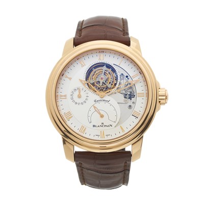 Lot 270 - Blancpain, a limited edition 18ct rose gold...