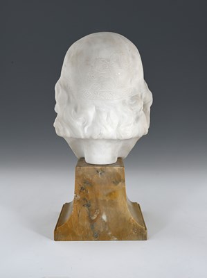 Lot 246 - Italian School, 19th Century, a white...