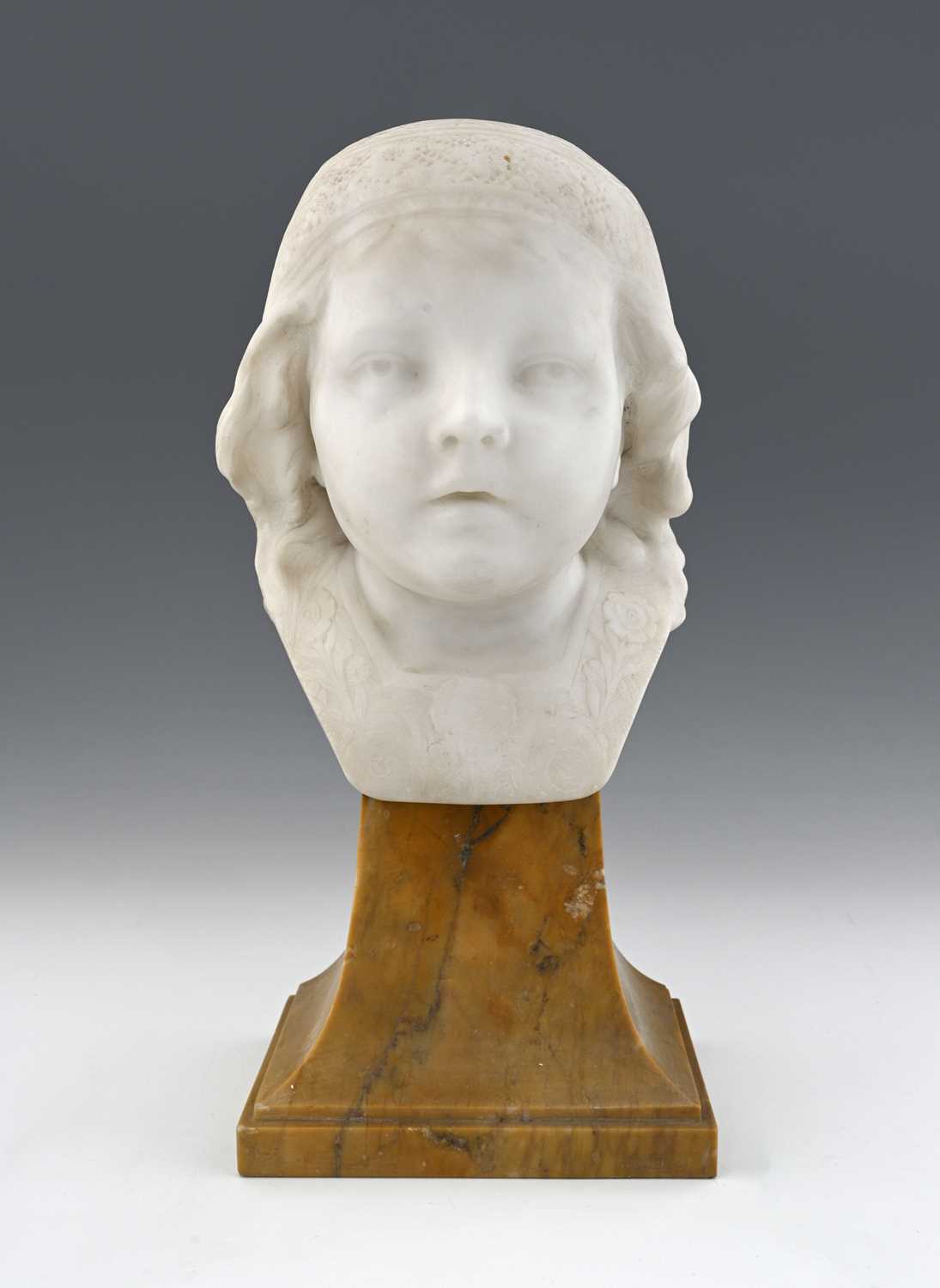 Lot 246 - Italian School, 19th Century, a white...