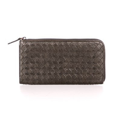 Lot 275 - Bottega Veneta, an Intrecciato Zippy wallet,...