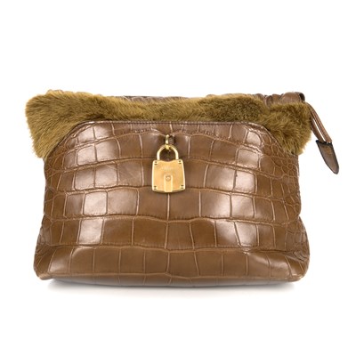 Lot 277 - Burberry Prorsum, a 2019 alligator and mink...