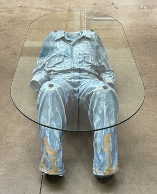 Lot 381 - A Jean Pierre Picheny-inspired 'Blue Jeans'...
