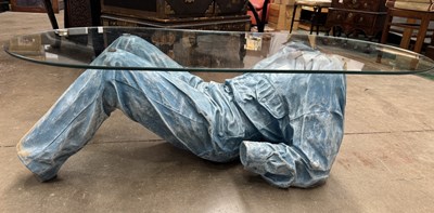 Lot 381 - A Jean Pierre Picheny-inspired 'Blue Jeans'...