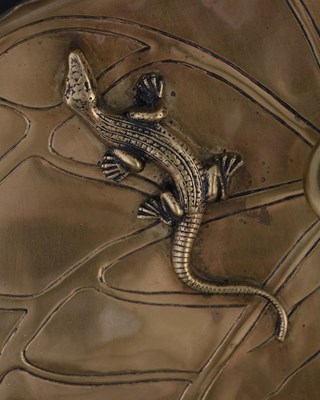 Lot 173 - An Aesthetic Movement wall sconce,...