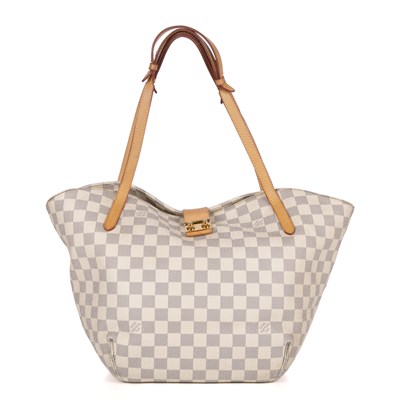 Lot 337 - Louis Vuitton, a damier azur Salina PM handbag,...