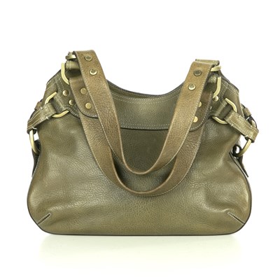 Lot 343 - Mulberry, an olive leather Phoebe hobo handbag,...