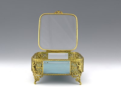 Lot 230 - A French Palais Royal style gilt metal and...