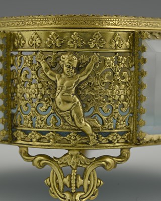 Lot 230 - A French Palais Royal style gilt metal and...