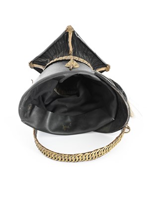 Lot 252 - A 9th Royal Lancers chapka, with horse hair...